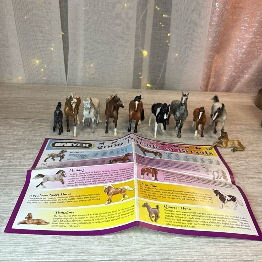 Breyer 2009 Parade of Breeds Stablemates